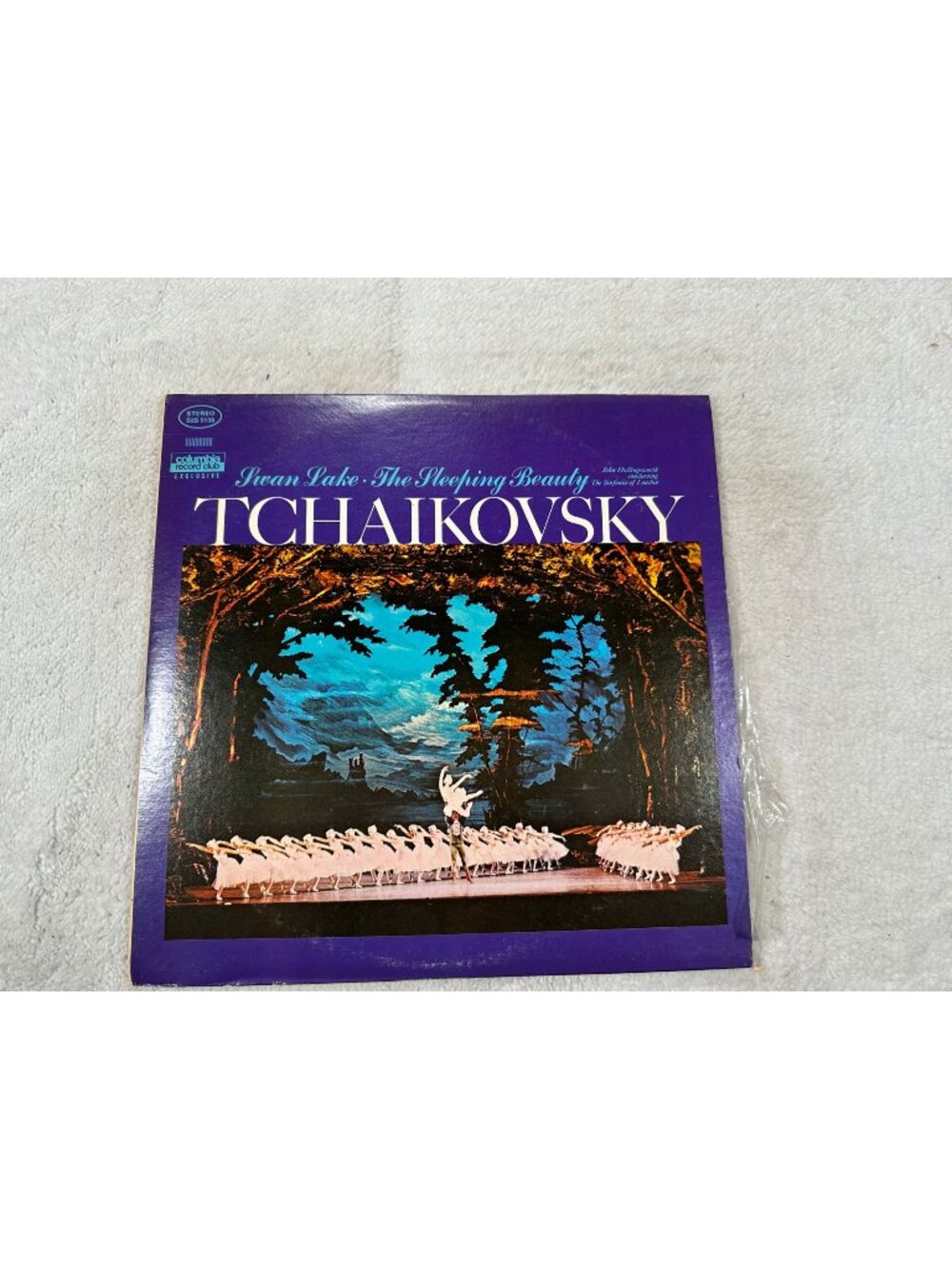 Tchaikovsky Swan Lake/The Sleeping Beauty Vinyl LP Stereo Columbia Record Club
